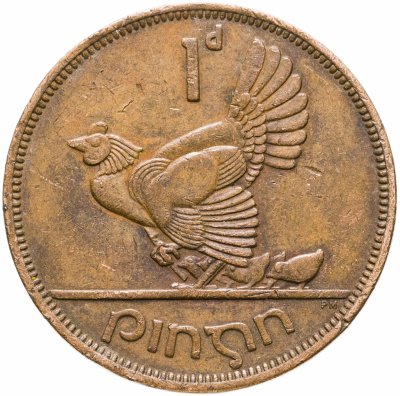 купить Ирландия 1 пенни (penny) 1962