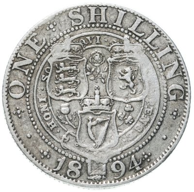 купить Великобритания 1 шиллинг (shilling) 1894