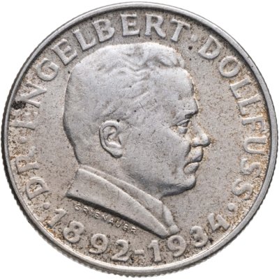 купить Австрия 2 шиллинга (shillings) 1934 "Смерть Энгельберта Дольфуса"