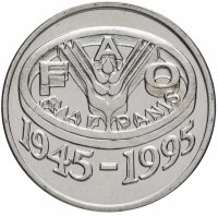 Купить Румыния 10 лей 1995 ФАО