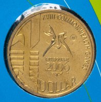 Купить Австралия 1 доллар 2006 "XVIII Игры содружества" UNC в буклете