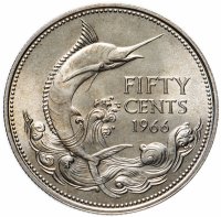 купить Багамские острова 50 центов 1966-1970, случайный год