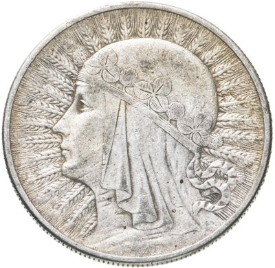 купить Польша 10 злотых (zlotych) 1932 без обозначения монетного двора - Лондон