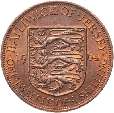купить Джерси 1/12 шиллинга (shilling) 1964