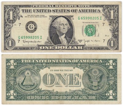 купить США 1 доллар 1963 B
