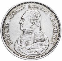 купить Саксония 1 талер 1827 S