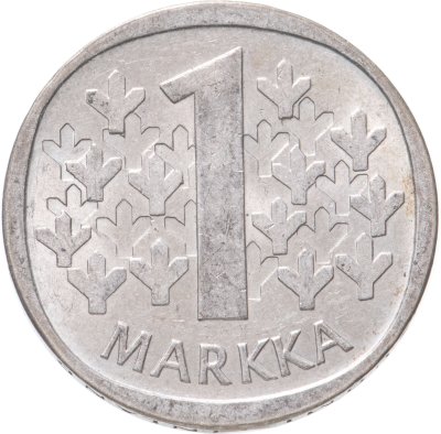 купить Финляндия 1 марка (markka) 1966 S