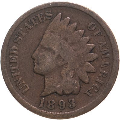 купить США 1 цент 1893 "Indian Head Cent"