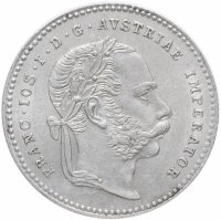 Купить Австро-Венгрия 20 крейцеров (kreuzer) 1868, монета для Австрии