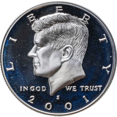 купить США 50 центов (1/2 доллара) 2001 S "Kennedy Half Dollar"