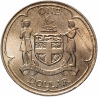 купить Фиджи 1 доллар (dollar) 1969