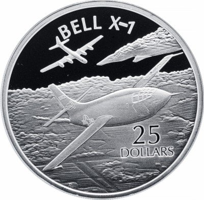 купить Соломоновы острова 25 долларов 2003 "Самолеты мира: Bell X-1"