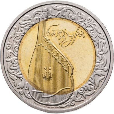 купить Украина 5 гривен 2003 "Народные музыкальные инструменты - Бандура"