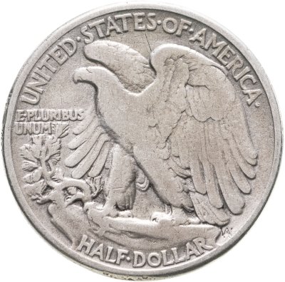 купить США 50 центов (1/2 доллара, half dollar) 1942 "Walking Liberty Half Dollar"