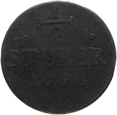 купить Германия, Юлих-Берг 1/2 штюбера 1794