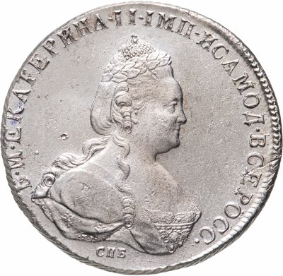 купить 1 рубль 1786 СПБ-TI-ЯА
