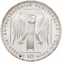 Купить Германия 10 марок 1990 "800 лет Тевтонскому Ордену" J