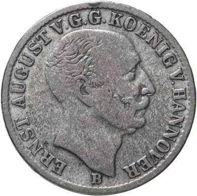 купить Германия, Ганновер 1/6 талера 1845