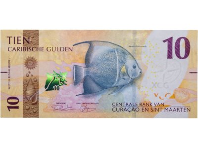 купить Кюрасао и Синт-Мартен 10 гульденов 2025