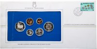 Купить Соломоновы острова набор монет 1977 (6 монет в конверте)