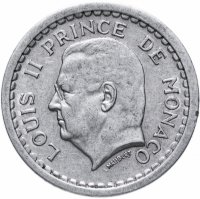 купить Монако 1 франк (franc) 1943
