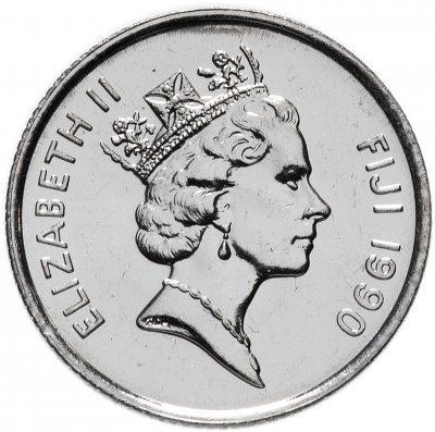 купить Фиджи 5 центов (cents) 1990