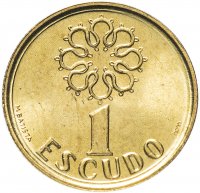 Купить Португалия 1 эскудо (escudo) 1998