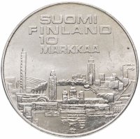 купить Финляндия 10 марок (markkaa) 1971 X Чемпионат Европы по легкой атлетике