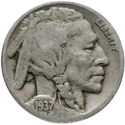 купить США 5 центов 1937 "Buffalo Nickel" D