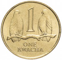 Купить Замбия 1 квача (kwacha) 1992