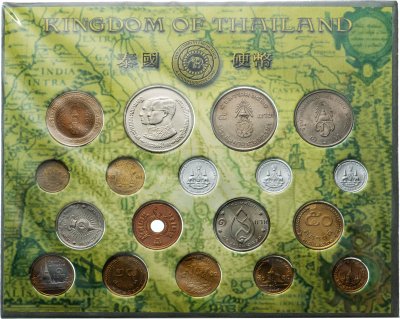 купить Таиланд набор из 18 монет 1937-2000