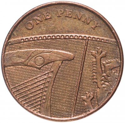 купить Великобритания 1 пенни (penny) 2008-2015, случайная дата