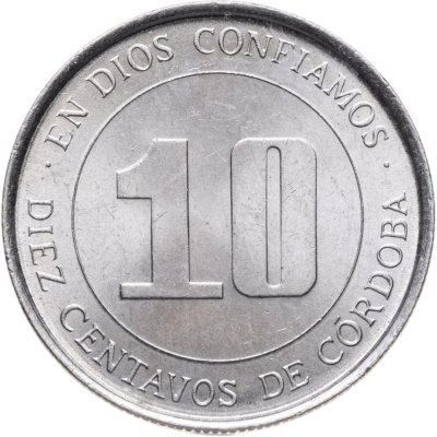 купить Никарагуа 10 сентаво (centavos) 1978