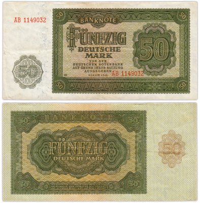 купить Германия 50 марок 1948 (Pick 14b)
