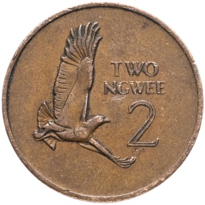 купить Замбия 2 нгве (ngwee) 1968