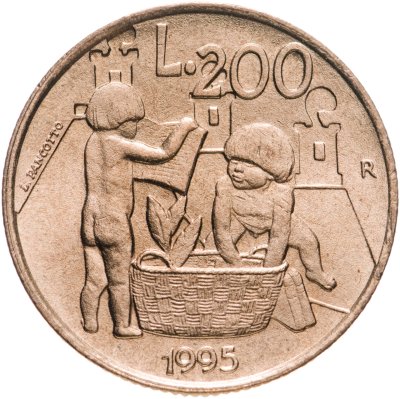 купить Сан-Марино 200 лир 1995
