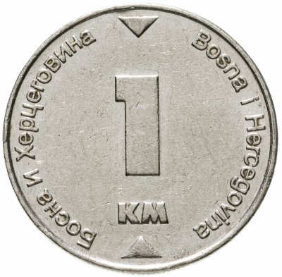 купить Босния и Герцеговина 1 конвертируемая марка (км, marka) 2000-2017, случайная дата