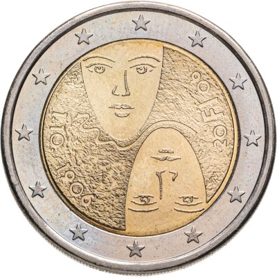 купить Финляндия 2 euro (евро) 2006 "100-летие введения в Финляндии всеобщего равного избирательного права"