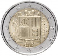 купить Андорра 2 евро 2014