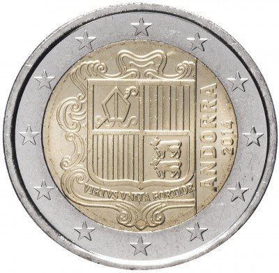 купить Андорра 2 евро 2014