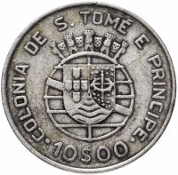 купить Сан-Томе и Принсипи 10 эскудо (escudo) 1939