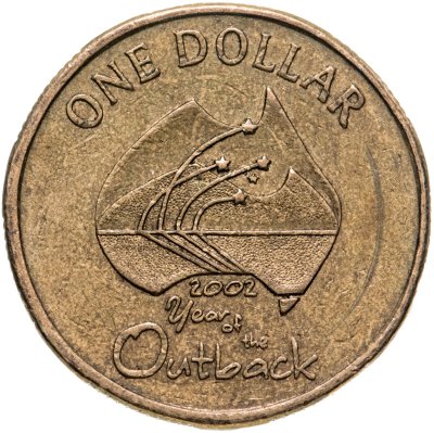 купить Австралия 1 dollar (доллар) 2002 "Год отдаленных районов Австралии"