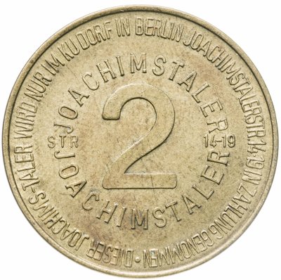 купить Германия (ФРГ), токен 2 талера 1975 "Ku'Dorf"