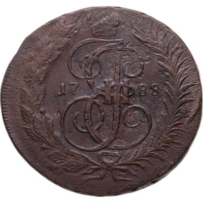 купить 2 копейки 1788 ММ гурт сетчатый