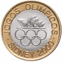 купить Португалия 200 эскудо (escudos) 2000 "XXVII летние Олимпийские Игры, Сидней 2000"