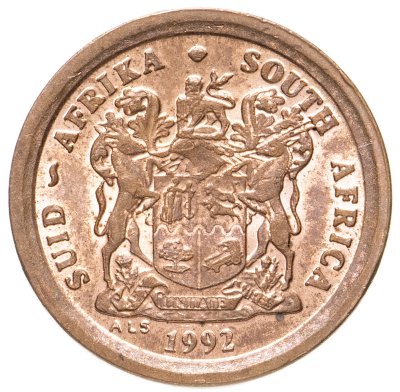 купить ЮАР 2 цента (cents) 1992