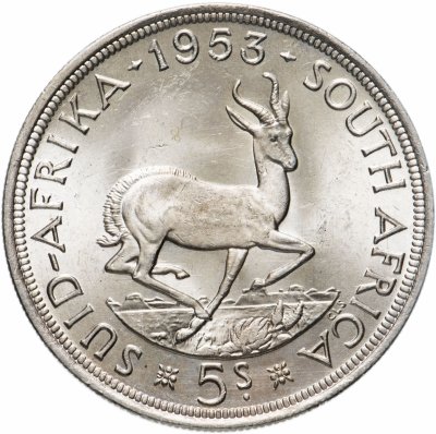 купить ЮАР 5 шиллингов (shillings) 1953