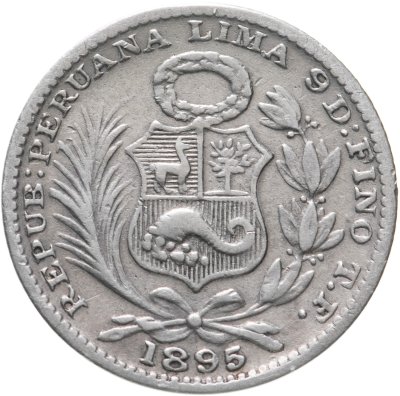 купить Перу 1 динеро (dinero) 1895