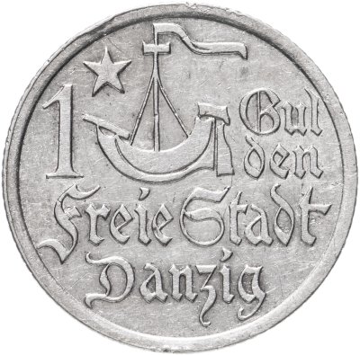 купить Данциг 1 гульден (gulden) 1923