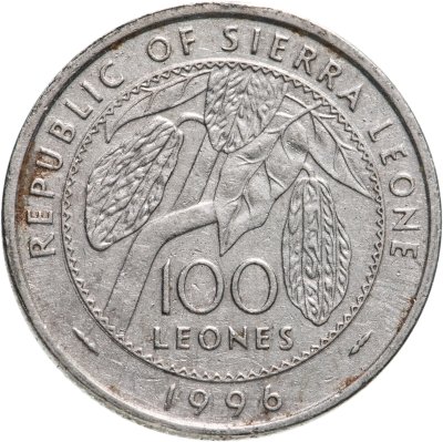 купить Сьерра-Леоне 100 леоне (leones) 1996